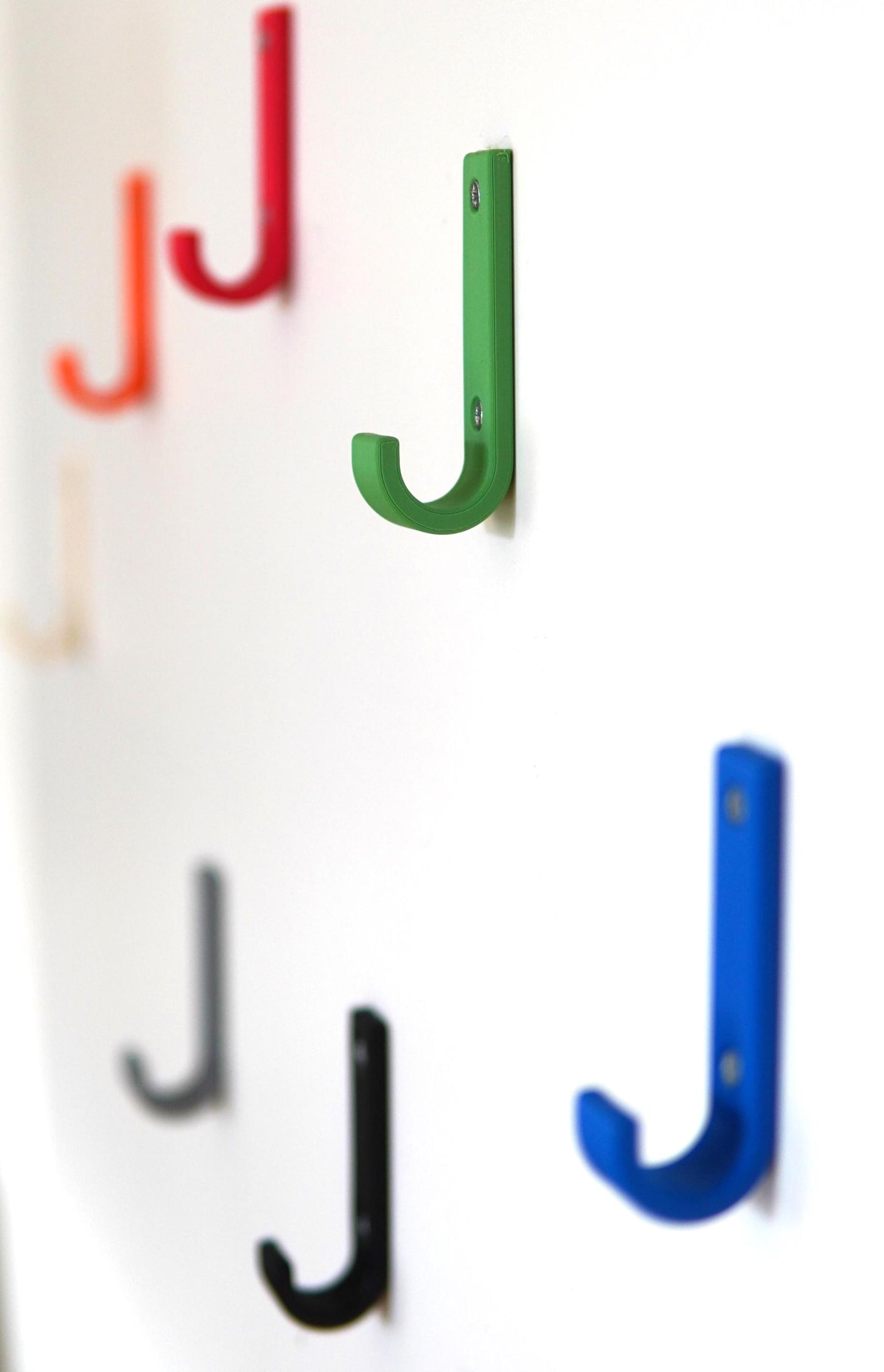 Colorful Wall Hooks With High Load Capacity – Ideal for Jackets, Bags ...