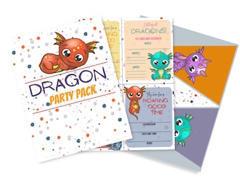 Dragon Party Pack Printable