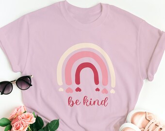 Be Kind Shirt, Be Kind, Be Kind T-Shirt, Be Kind Tee, Be Kind Rainbow, Inspirational Shirt, Motivational Shirt, Kindness Shirt