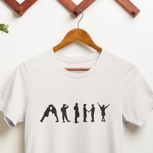 Pop Inspired T-Shirt, Army Fan, Jin, Jungkook, J-Hope, Suga, V,Jimin, BTS Fan Tee, Korean Group Shirt, K Pop Group Tee, Gift for K-Pop Lover