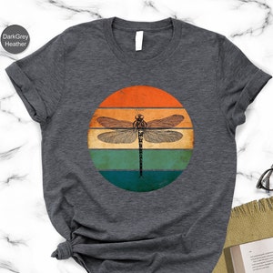 Vintage Dragonfly Shirt, Animal Lover Gift,Insect Shirt,Nature Lover Shirt,Dragonfly Gifts,Cottagecore Shirt,Moth Shirt,Entomology T Shirt