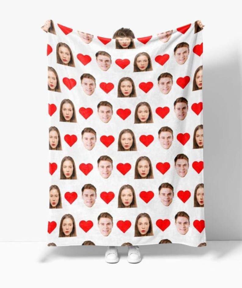Personalized Photo Blanket, Funny Dad Gift,Father's Day Present image 2