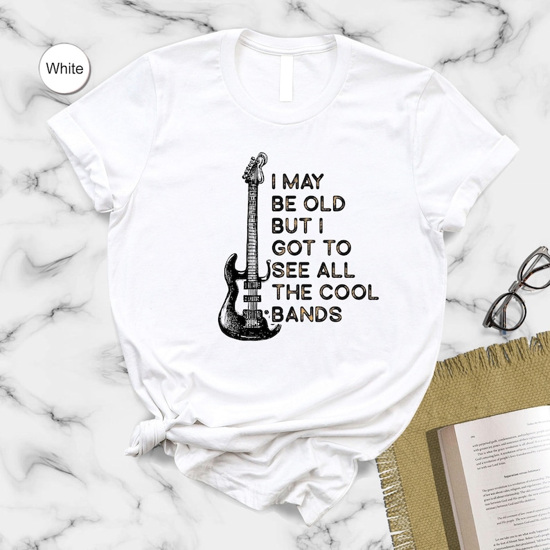 Cool Bands-shirt met print, vintage concertshirt afbeelding 2