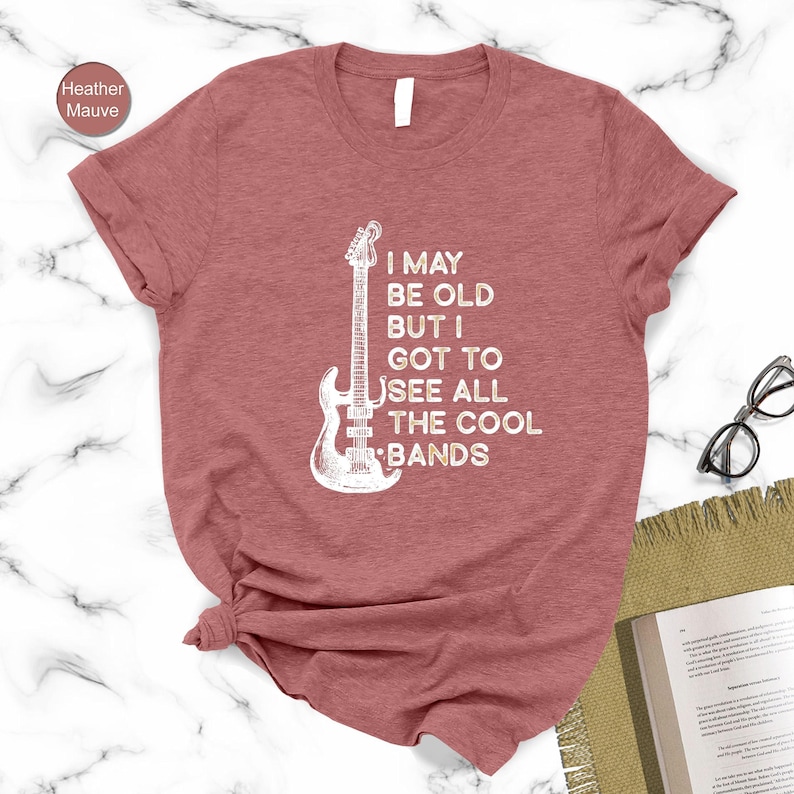 Cool Bands-shirt met print, vintage concertshirt afbeelding 3