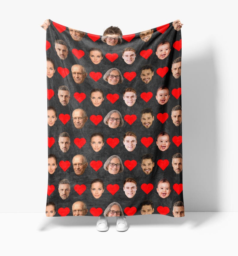 Personalized Photo Blanket, Funny Dad Gift,Father's Day Present image 8