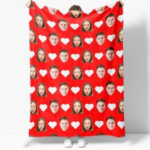 Personalized Photo Blanket, Funny Dad Gift,Father's Day Present image 4