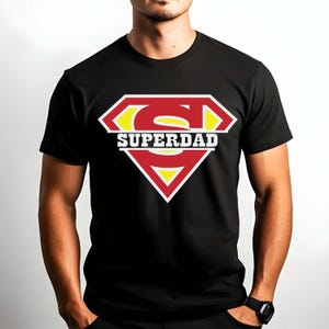 Custom Super Dad Shirt, Father&#39;s Day Gift, Best Dad Ever, Personalized Super Dad Shirt, Superhero Father, Superhero Dad Shirt, Gift For Dad