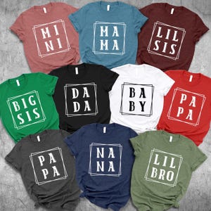 Custom Family Matching Shirts,Personalized Family Summer Trip Tshirts,Holiday Gift For Family,Customized Family Vacation Tees,Family Outfits