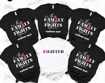 Borstkankershirt: in deze familie vecht niemand alleen