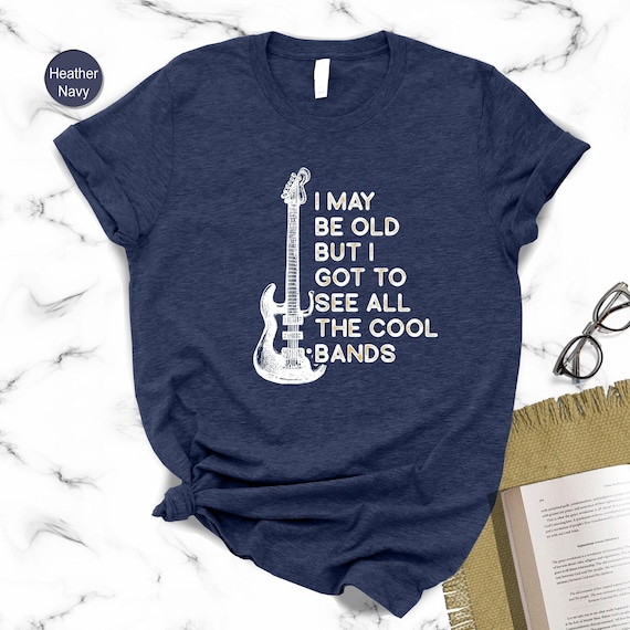 Cool Bands Graphic Tee, Vintage Concert Shirt