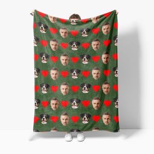 Personalized Photo Blanket, Funny Dad Gift,Father's Day Present image 10