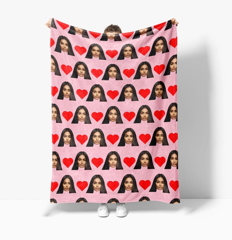 Personalized Photo Blanket, Funny Dad Gift,Father's Day Present image 9