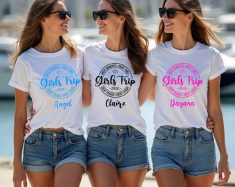 T-Shirts für die Mädelsreise 2026: Gruppen-Shirts für den Sommerurlaub