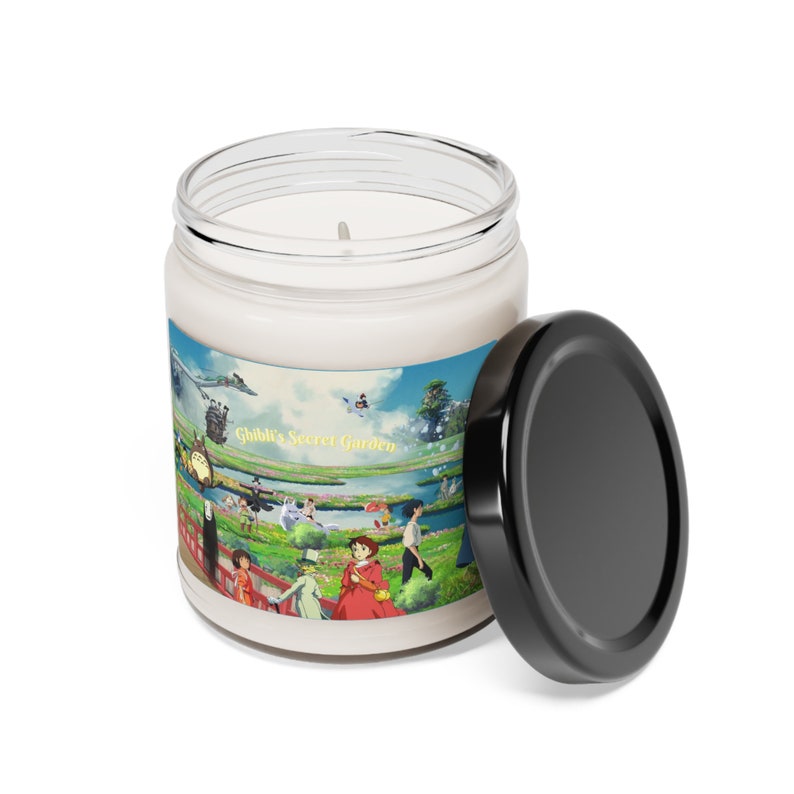 Whimsical Studio Ghibli Soy Wax Candle - Perfect Gift for Studio Ghibli Fans 画像 4