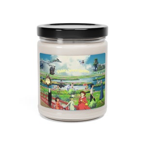 Whimsical Studio Ghibli Soy Wax Candle - Perfect Gift for Studio Ghibli Fans 画像 3