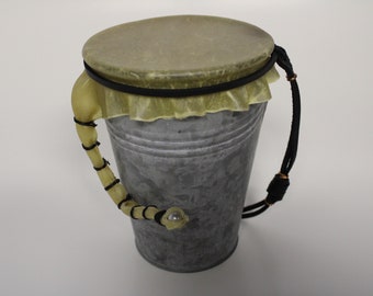 Rawhide and Steel Drum with Pearl RLS031