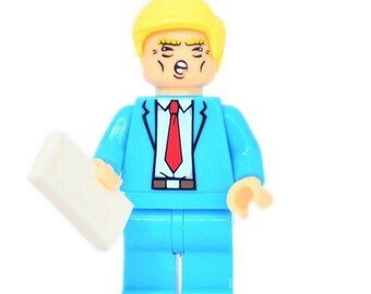 SET 02 minifigures US President Donald Trump & Joe Bide Character lego MOC Funny SET 02 minifigures US President Donald Trump & Joe Bide Character lego MOC Funny