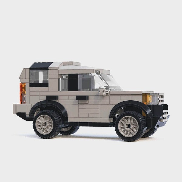 Land rover discovery building block toy set adults suv off road