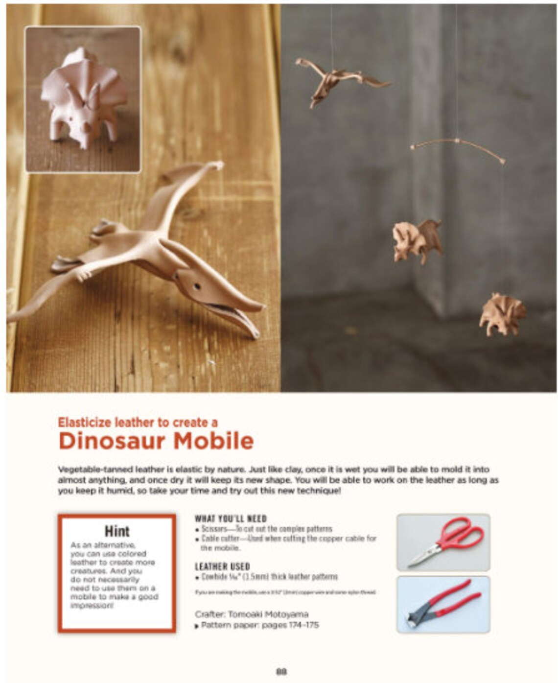 Leather Crafting Starter Book Tools, Techniques & 16 Stepbystep