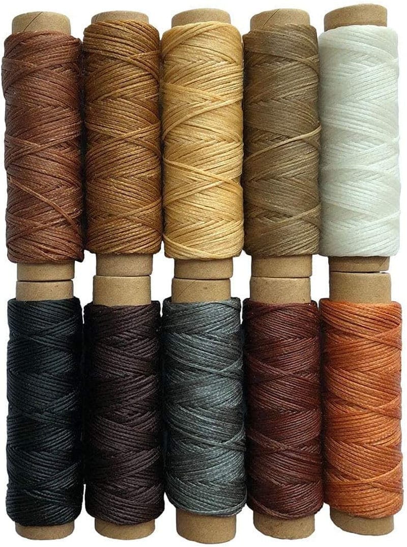 28 Colors 0.45mm Waxed Thread, Color Leather Thread, 480 Yards per Color Leather  Sewing Thread Hand Stitching Thread for Hand Sewing Leather -  Hong Kong