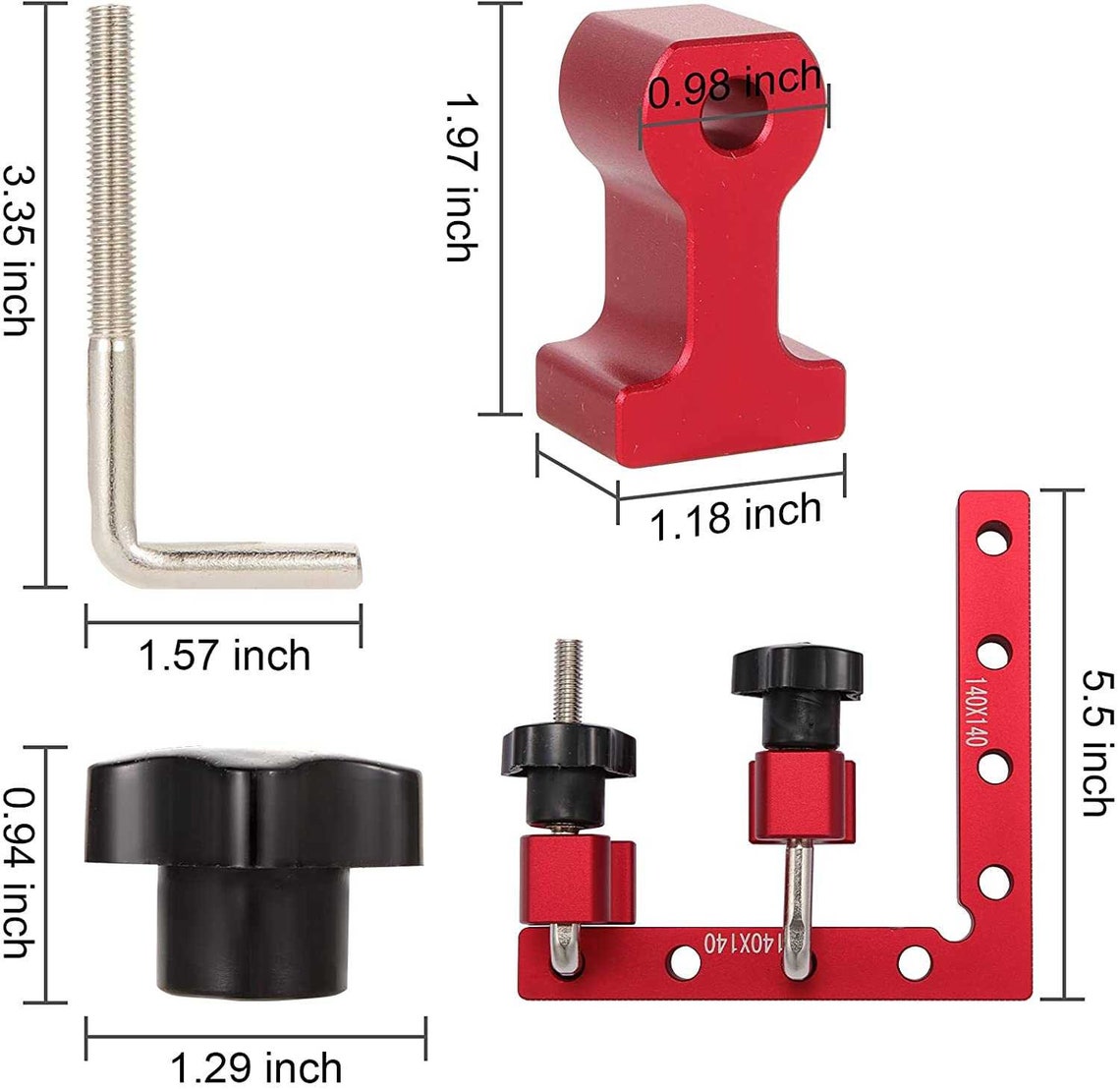 90 Degree Clamps for Woodworking Positioning Squares Right - Etsy