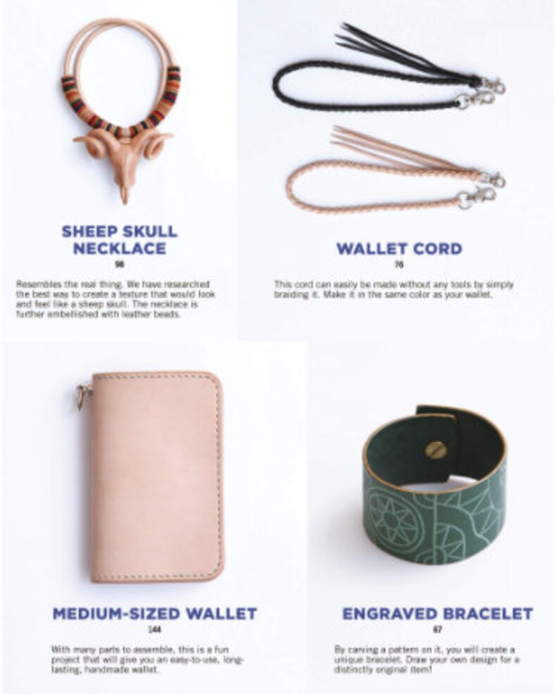 Leather Crafting Starter Book Tools, Techniques & 16 Stepbystep