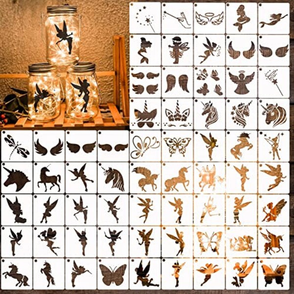 Fairy Stencils - Etsy