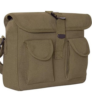 Rothco Canvas Ammo Shoulder Bag/Outdoor Gear &#39;Man Purse&#39;