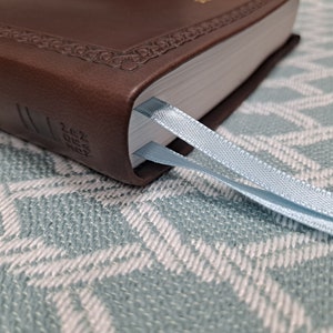 Sky Ribbon Bookmark for Bibles and Journals | 2 Stranded