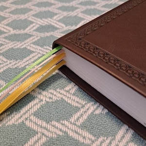 Springfest Ribbon Bookmark for Bibles and Journals | 6 Stranded