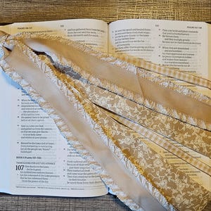 Faith Ribbon Bookmark for Bibles and Journals | 6 Stranded