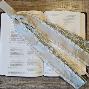 Grace Ribbon Bookmark for Bibles and Journals | 6 Stranded