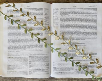 Leaf Ribbon Bookmark | Add-On to existing order