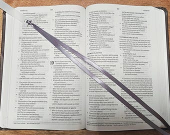 Tulip Ribbon Bookmark for Bibles and Journals | 2 Stranded, 1/4 inch