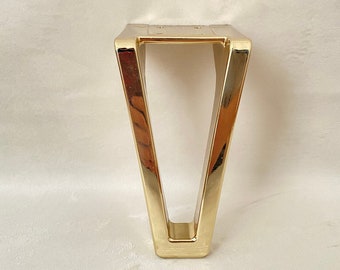 Gold & Silver Furniture Legs: Sofa, Table, Cabinet Feet (Set of 4)