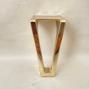 Gold & Silver Furniture Legs: Sofa, Table, Cabinet Feet (Set of 4)