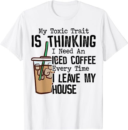 Jitter Juice Jersey Short Sleeve Graphic Tee Coffee Lover 