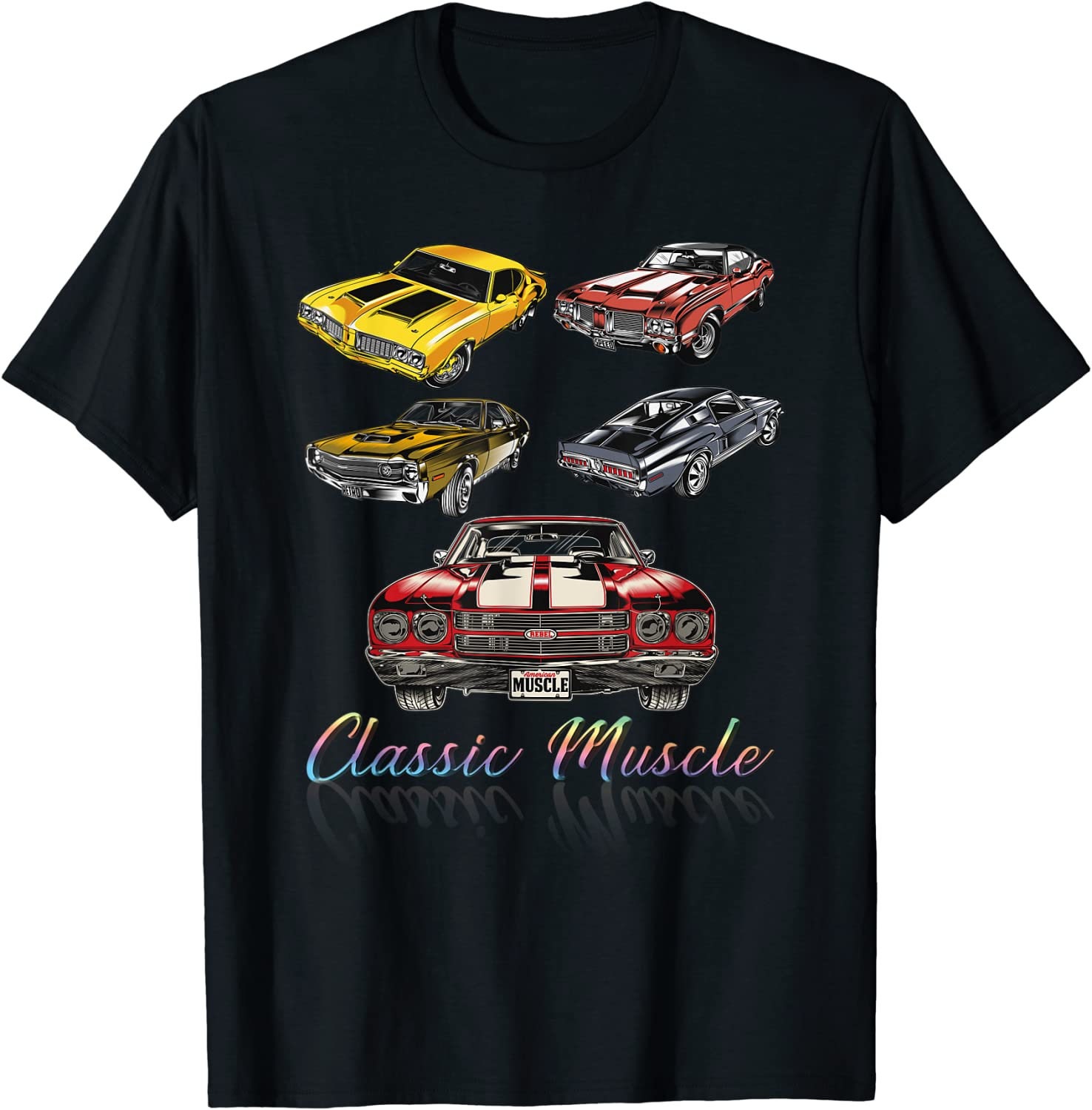 classic car t shirts for men