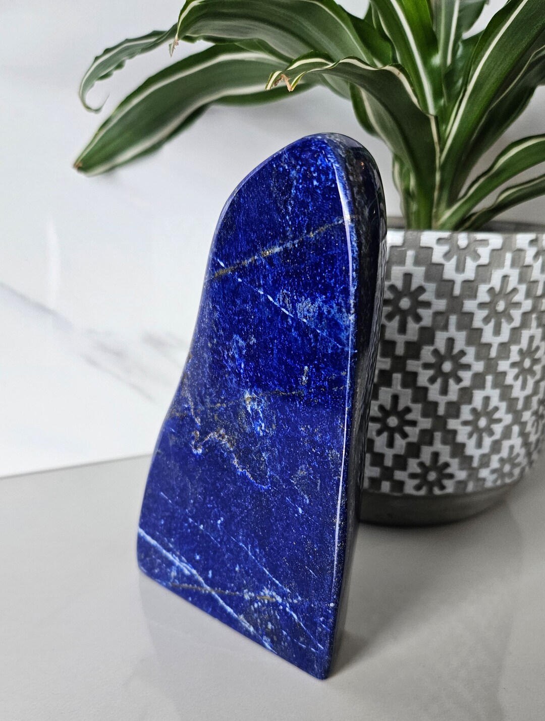 Grade A++ Authentic Free Form Stone From Lapis Lazuli, Tumbled Stone ...