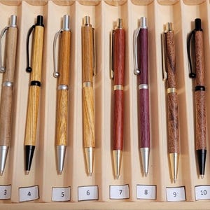 Hand Turned Slimline Mechanical Pencils