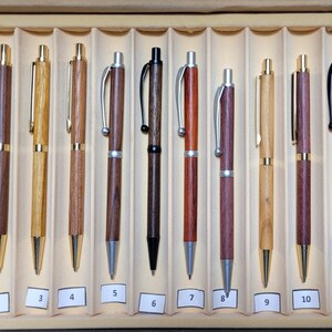 Hand Turned Slimline Mechanical Pencils