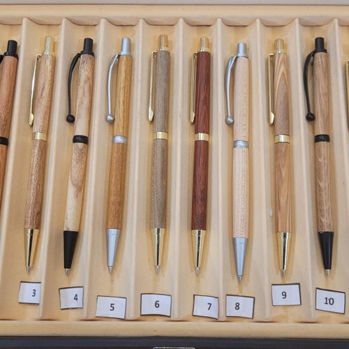 Hand Turned Slimline Mechanical Pencils