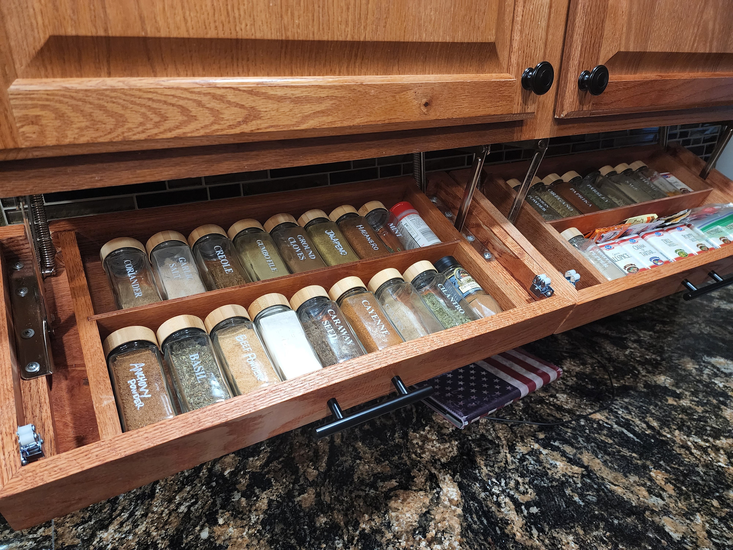 Rack Ideas Diy Spice Rack Cardboard Custom Undercabinet Spice