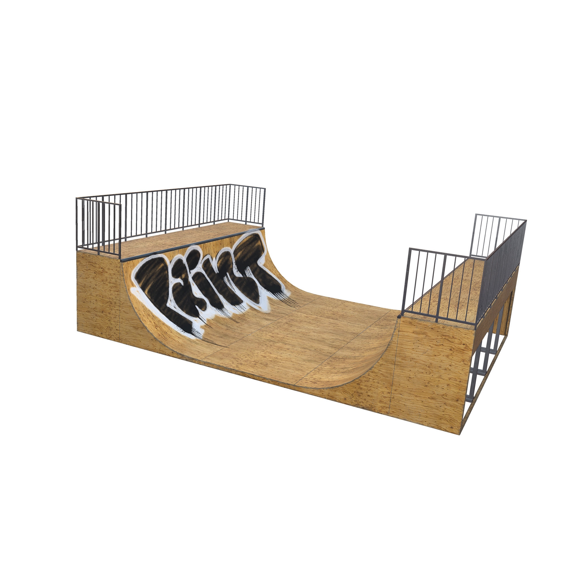 3D Skatepark Graffiti Template + Bonus Brush Pack | INSTANT DOWNLOAD ...
