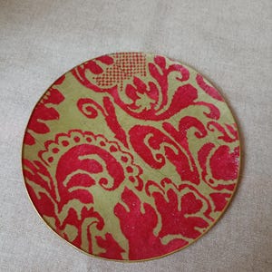 Piatto in vetro decoupage, piatto decoupage, decorazione da tavola, piatti unici, piatti decorati, regalo per lei, decorazione per la casa, regalo di compleanno