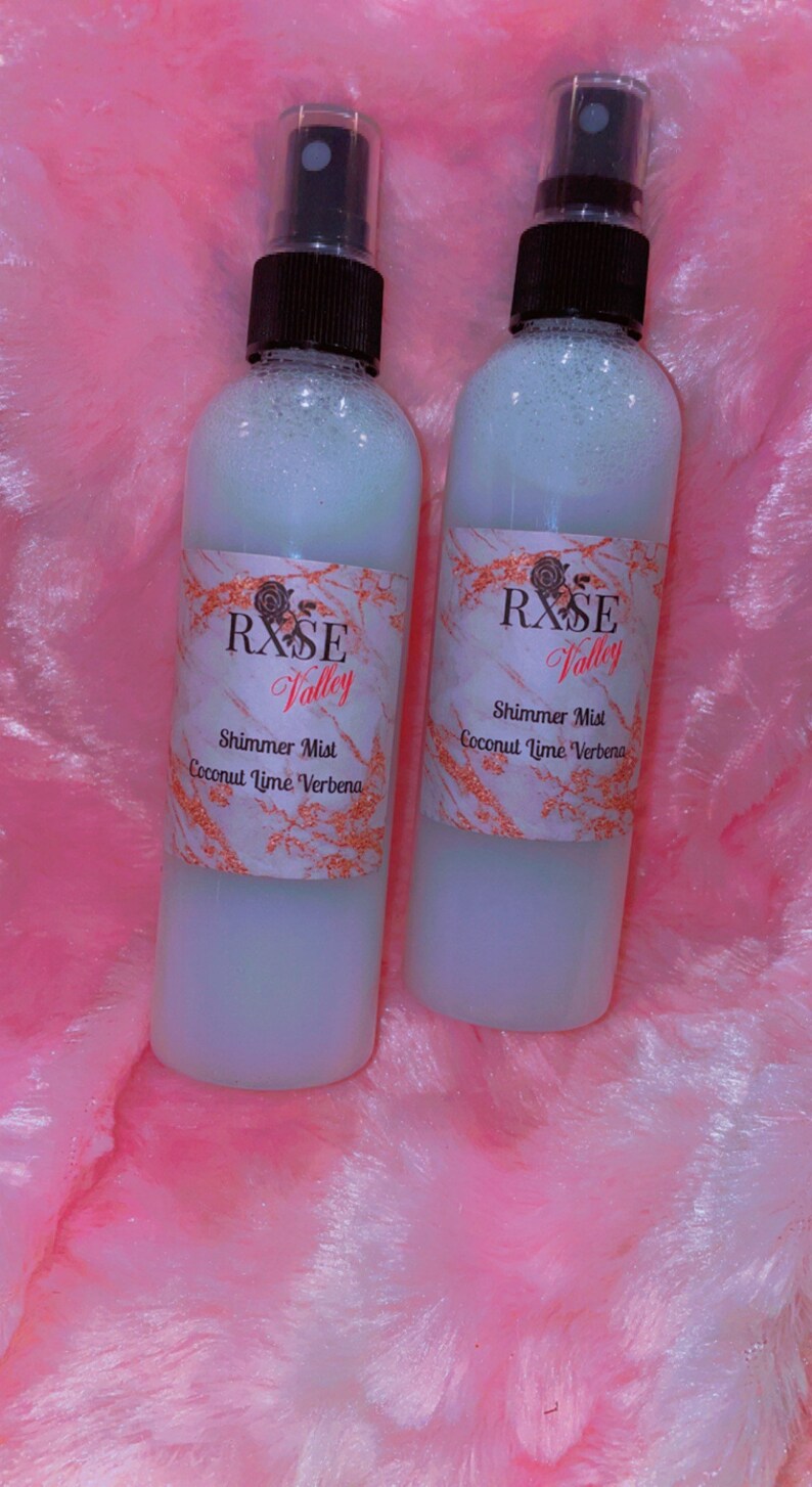 Shimmer Body Mist Etsy