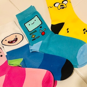 Adventure Time socks | Cute collectibles | Gifts for everyone