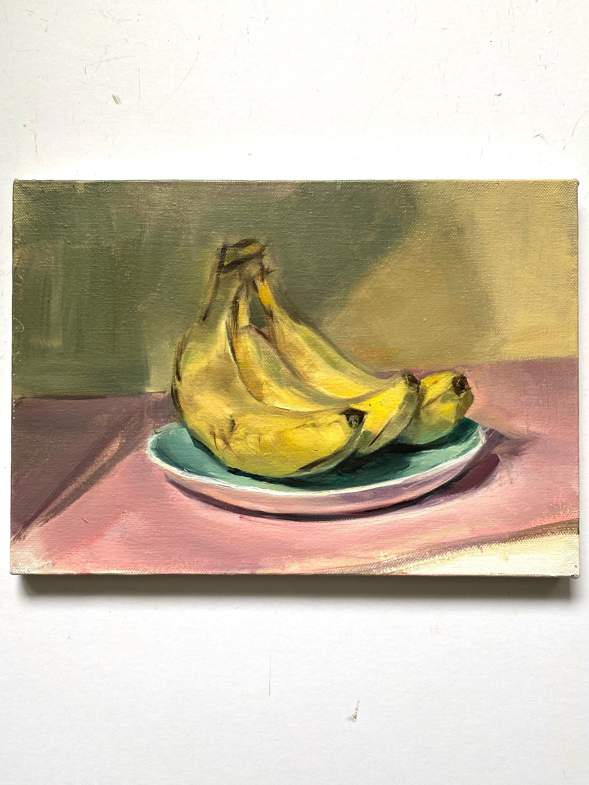 Banana Oil Painting - Etsy