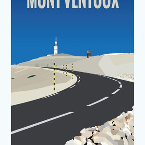 Collector Poster - MONT-VENTOUX - A2 format