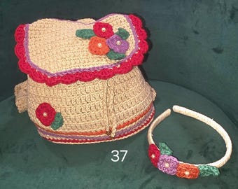 Crochet Bookbags - Mochilas a Crochet